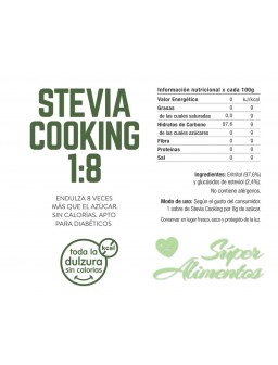 Stevia cooking 1:8