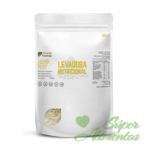 Comprar levadura nutricional ecológica en copos. Rica en proteina y Vitaminas del grupo B