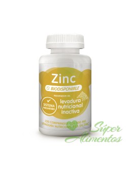 Levadura Zinc comprimidos