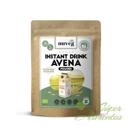 Venta de preparado instantáneo para hacer leche de Avena, ECO, sin gluten, de Nuveg