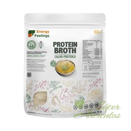 Comprar caldo proteico vegano a base de levadura nutricional