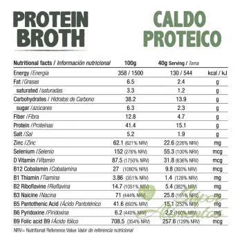 Comprar caldo proteico vegano a granel a base de levadura nutricional