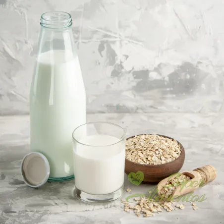 Comprar preparado ecológico a granel a base de avena y inulina de agave. Sin gluten ni avenina.