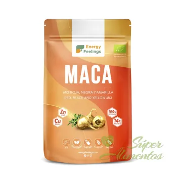 Comprar maca ecológica. Superalimento de Energy Feelings.