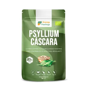 Comprar  psyllium entero ecológico de Energy Feelings. Rico en fibra.