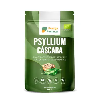 Comprar  psyllium entero ecológico de Energy Feelings. Rico en fibra.