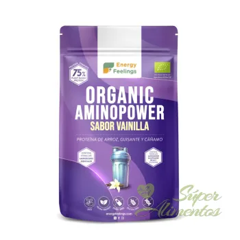 Venta de  proteina vegetal  75% de  Energy Feelings con delicioso sabor vainilla