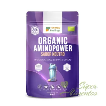 Comprar proteína vegetal ecológica con arroz, guisante y calabaza