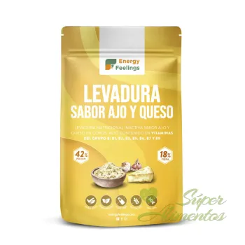 Comprar levadura nutricional sabor ajo y queso rica en proteina  (42%) y Vitaminas del grupo B