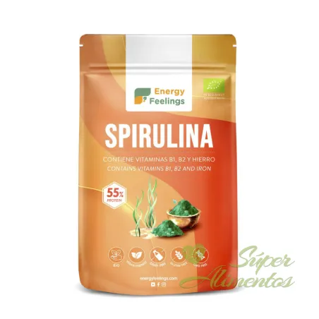 Comprar spirulina ecologica libre de alérgicos. Energy Feelings