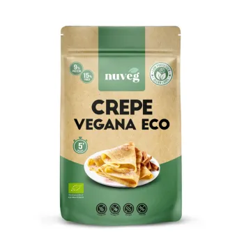Comprar crepe vegana de Nuveg. Comprar preparado alimenticio para hacer crepes veganos de nuveg