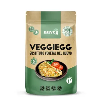 Comprar huevo vegano de nuveg. Comprar preparado alimenticio sustituto del huevo de gallina.