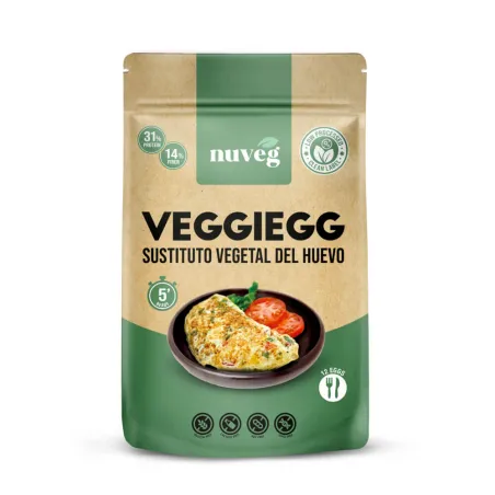 Comprar huevo vegano de nuveg. Comprar preparado alimenticio sustituto del huevo de gallina.