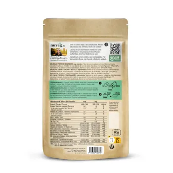 Comprar caldo proteico vegano CON FIDEOS a base de levadura nutricional, marca NUVEG