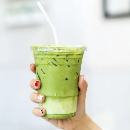 Comprar preparado de té matcha latte ecológico para hacer helado o yogur, de Energy Feelings