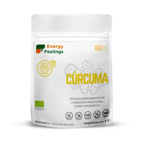Comprar cúrcuma ecológica en polvo Energy Feelings