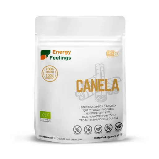 Comprar canela de Ceilán en polvo ecológica de Energy Feelings