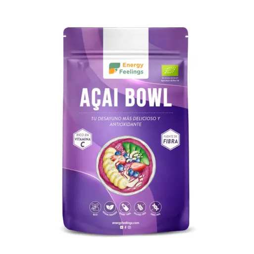 Comprar preparado de açai ecológico para hacer helado o iogurt de Energy Feelings