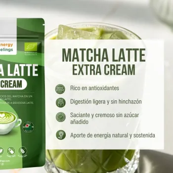 Comprar batido matcha latte ecológico de Energy Feelings
