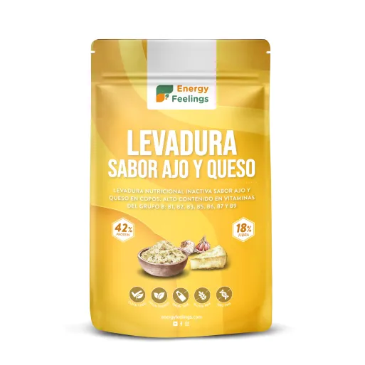 Comprar levadura nutricional sabor ajo y queso rica en proteina (42%) y Vitaminas del grupo B Comprar levadura nutricional sabor ajo y queso rica en proteina (42%) y Vitaminas del grupo B