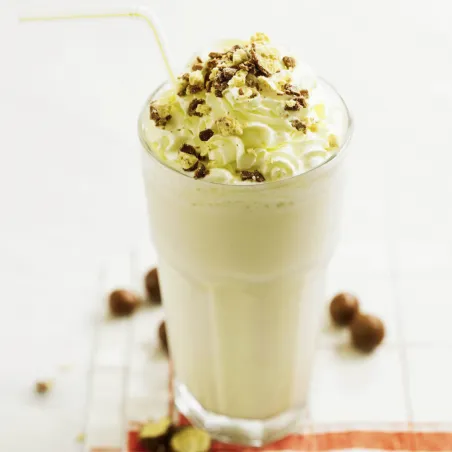 Venta de proteina de guisante ecológica con vainilla.