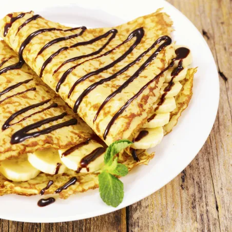 Comprar crepe vegana de Nuveg. Comprar preparado alimenticio para hacer crepes veganos de nuveg