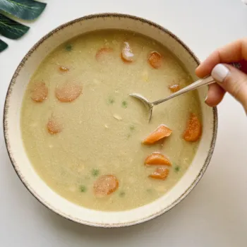 Comprar caldo proteico vegano CON FIDEOS a base de levadura nutricional, marca NUVEG