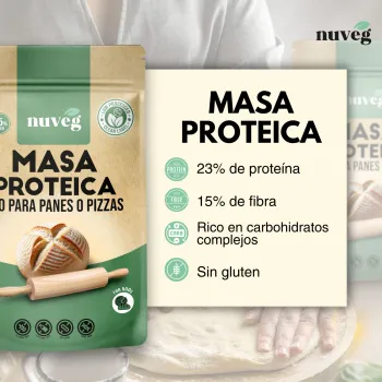 Venta de Pan proteico ECO sin gluten nuveg