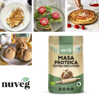 Venta de Pan proteico ECO sin gluten a granel con 23% de proteina