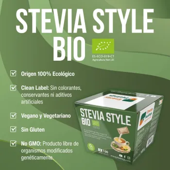 Comprar stevia a granel fácil de disolver. Endulza 8 veces más que el azúcar.