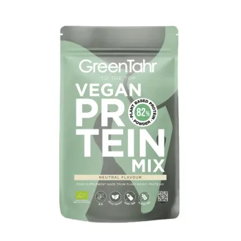 Comprar proteína vegana ecológica 80%, con proteínas de arroz, guisante y cañamo