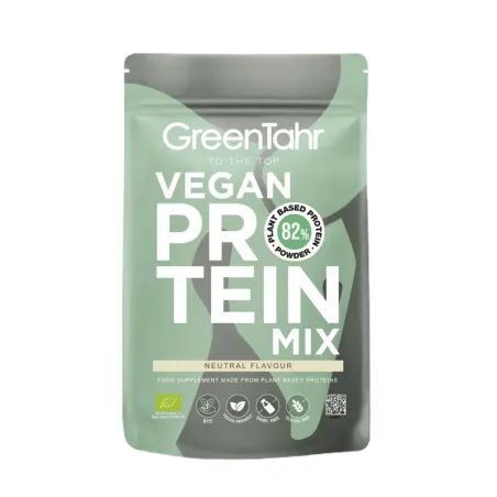 Comprar proteína vegana ecológica 80%, con proteínas de arroz, guisante y cañamo
