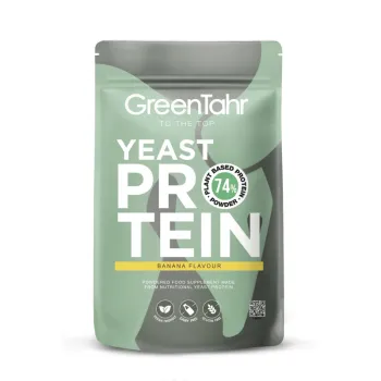 Comprar proteína de levadura nutricional con un 78% de proteína vegetal sabor banana