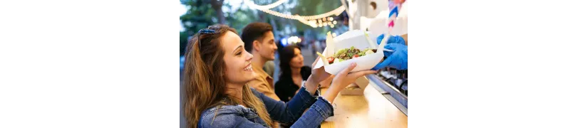 Venta de productos para street food y casual food delivery